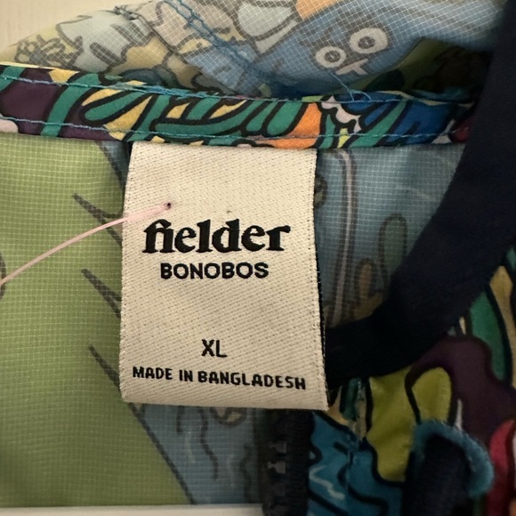 Bonobos Fielder Lightweight Anorak Pullover Jacket Windbreaker Skater Gorpcore - Picture 2 of 15